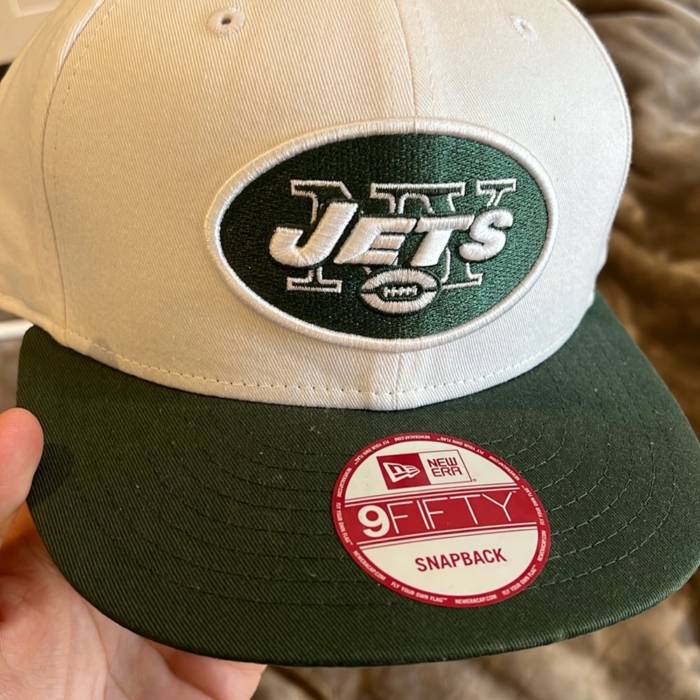 New york jets hat worn once!